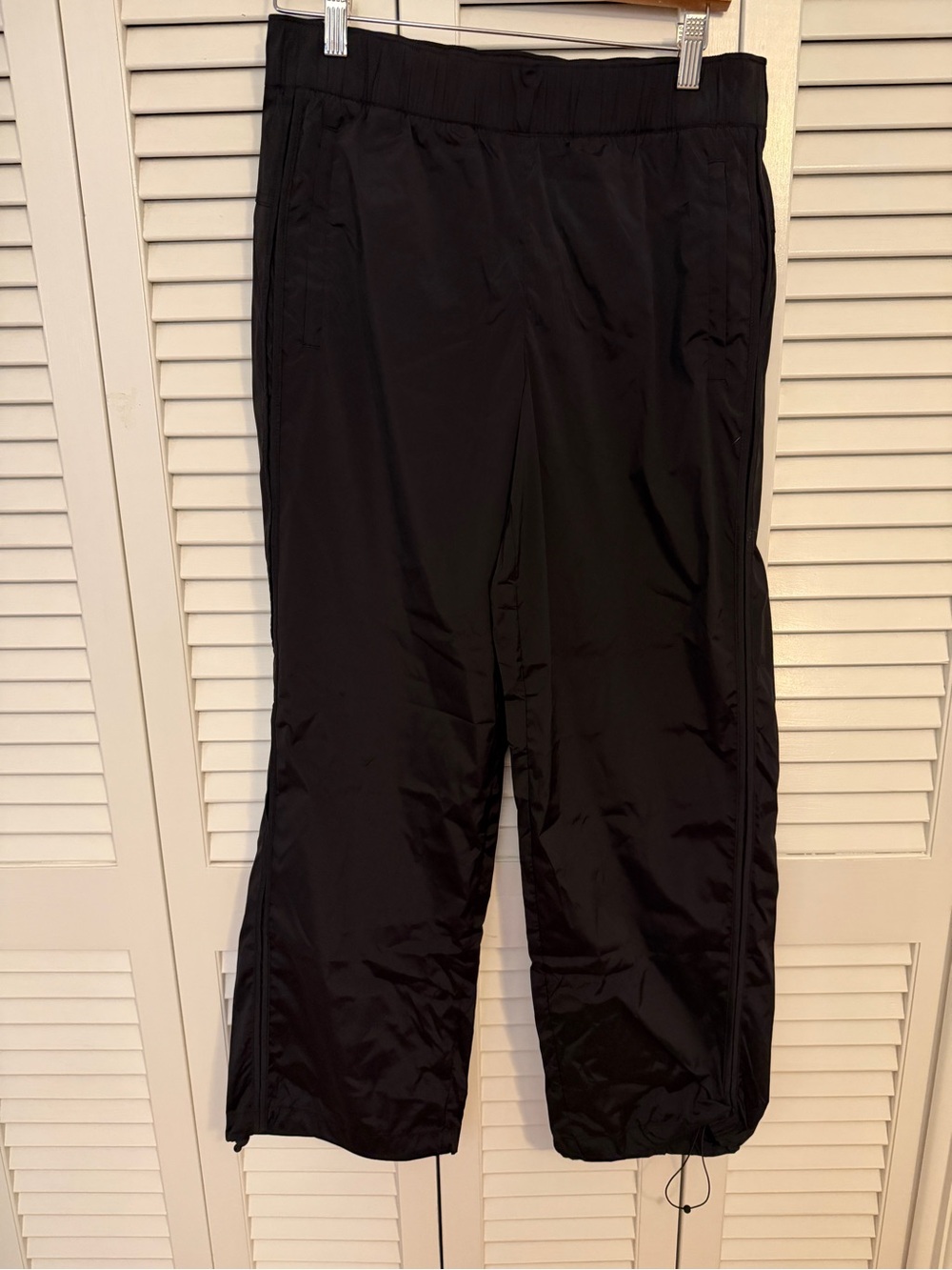Athleta Black Women's Track Pants with Drawcord Hem